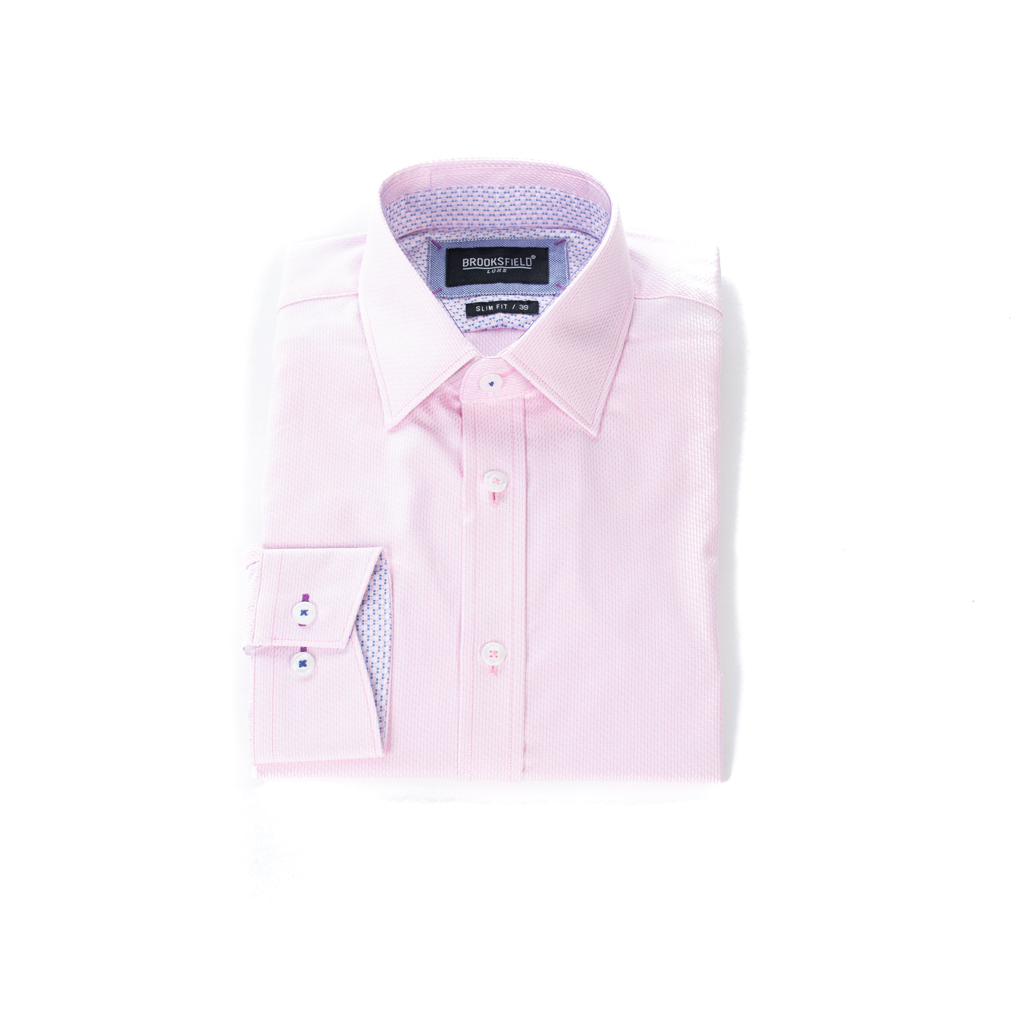 Pink Slim-Fit Shirt