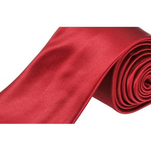 Solid-Colour Satin Tie